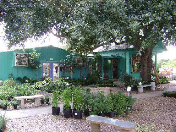 photo of the outside of the greenhouse